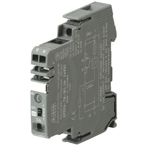 ABB Stotz S&J - Geräteschutzschalter Schutzgerät EPD24-TB-101-3A 1Kanal, 3A, 1S