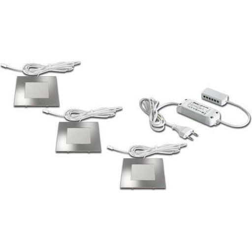 Hera - Downlight/Strahler/Flutlicht 3er-Set LED-Einbauleuchte 61056438003 nw eds +LED24/15W