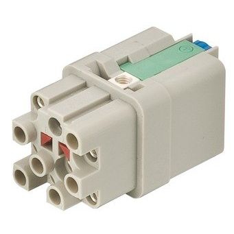 Harting - Kontakteinsatz für Rechtecksteckverbinder Buchseneinsatz 09120123101 Han Q 12/0