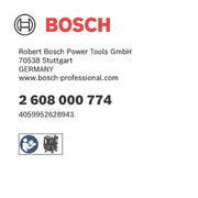 Bosch - Zubehör/Ersatzteile für Bodenpflege Reinigungsset 2608000774