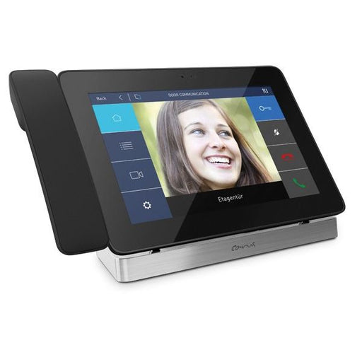 TCS Tür Control - Innenstation für Türkommunikation IP-Videocolor Touchtelefon CAI3000-IP-0150 Tischg. CAI3000IP si − 1 Stück