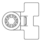 HellermannTyton - Kabelbinder Befestigungsbinder T80ISBS5-BK-D1 − 500 Stück