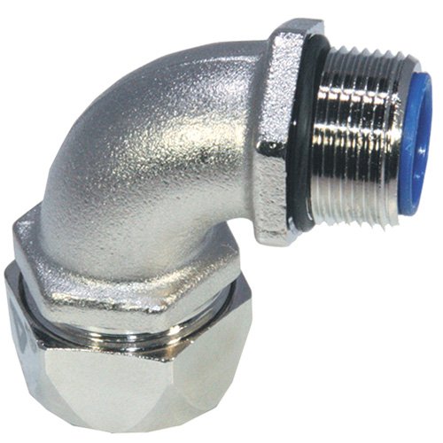 Flexa - Metall-Schutzschlauch-Verschraubung Metallverschraubung EW 90-P, 2 Zoll-PG48 AD 2 Zoll, PG 48 − 2 Stück