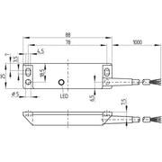 Schmersal - Konfektioniertes Sensor-Aktor-Kabel Sensorleitung BNS 3312Z2363 2,0M