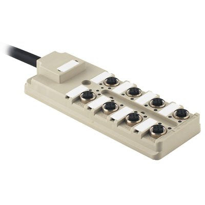 Weidmüller - Passiver Sensor-/Aktor-Verteiler (mit Leitung) Sensor/Aktor-Verteiler SAI-8-F 5P PUR 3M