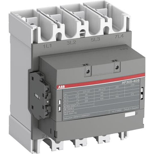 ABB Stotz S&J - Leistungsschütz zum Schalten von Wechselstrom Schütz AF305-40-22-12 48-130V 50/60Hz / DC