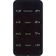 Berker - Bussystem-Tastsensor Touch-Sensor 4fach 75144165 Glas schwarz