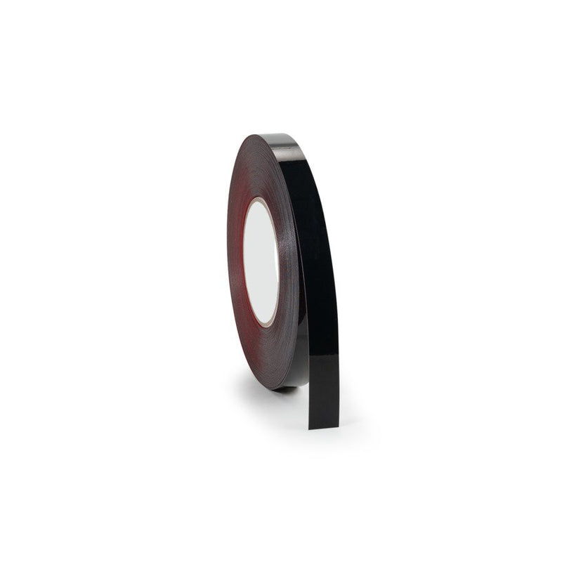 HellermannTyton - Kennzeichnungsmaterial Panel-Etiketten 596-00704(18) 20mmx18m schwarz − 18 Meter
