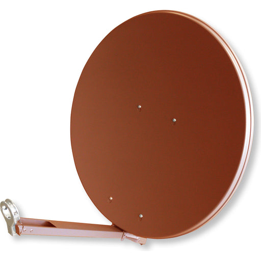 Televes - Satellitenantenne Alu-Reflektor Classic Line S760CL-Z 75x80cm,ziegelrot