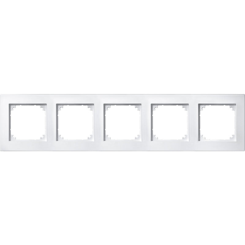 Merten - Abdeckrahmen Rahmen 5f.pws 486519 waage/senkrecht
