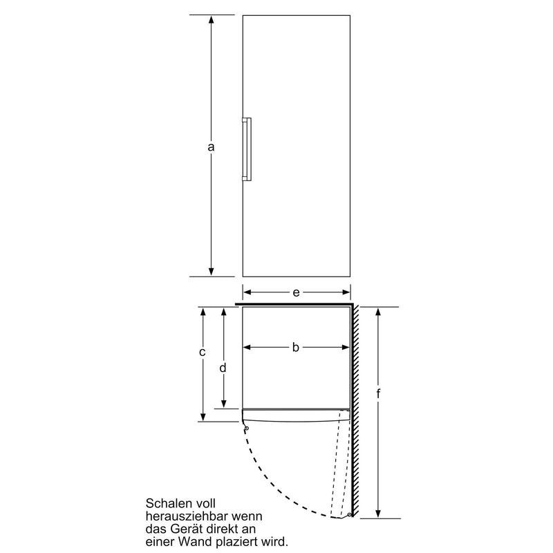 Bosch - Gefriergerät GSN54AWCV Serie6