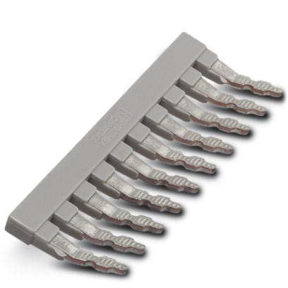 Phoenix Contact - Querverbinder/Brücker für Reihenklemme Einlegebrücke EB 10- 8 VERP SIEM − 10 Stück