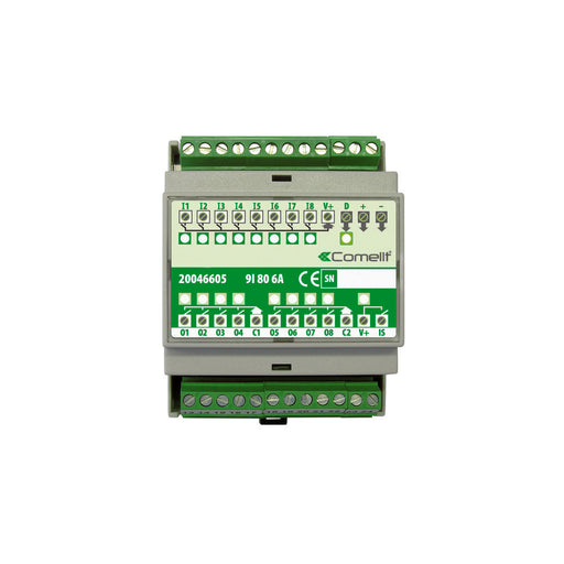 Comelit - Bussystem-Basismodul Schaltmodul 20046605 6A, 4 DIN
