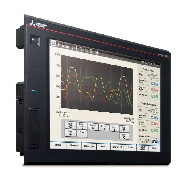 Mitsubishi Electric - Grafik-Panel Touch Panel GT2712-STBA TFT, 12,1 Zoll