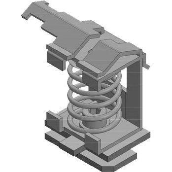 Icotek - Schirmanschlussklemme Schirmklemme SC/SKZ 4-13.5 − 10 Stück