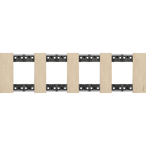 Legrand (BT) - Abdeckrahmen KA4802M4ZW 4x2-modulig