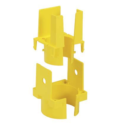 Panduit - Drahtführung für Fernmeldeleisten Kabelabgang 1-Port FIDT2X2LYL 38mm