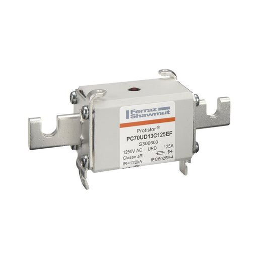 Mersen - HRC-Sicherung Sicherungseinsatz aR PC70UD13C125EF Gr.70 AC1250V 125A − 3 Stück