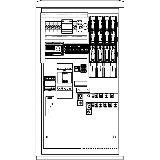 Elsta Mosdorfer - Installationskleinverteiler AC-Sammlerschrank ACFX43.10.02.0.02.G ACS FX4 1080/320