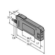 Turck - Lichtleitersensor/Lichtleiterverstärker Opto Sensor DF-G3-PU-2M Lichtleiter