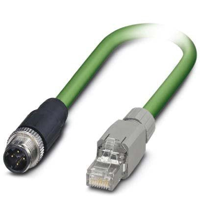 Phoenix Contact - Konfektioniertes Sensor-Aktor-Kabel Netzwerkkabel VS-M12MS-IP2#1416188 − 1 Stück