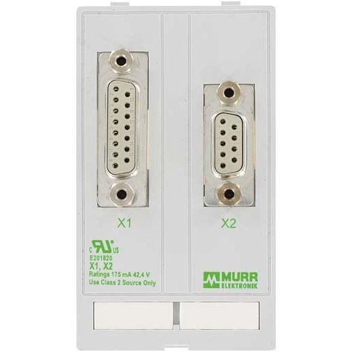 Murrelektronik - Einsatz/Abdeckung für Kommunikationstechnik Frontplattenschnittstelle 4000-68000-0310000 115pol.Bu+19pol.Bu