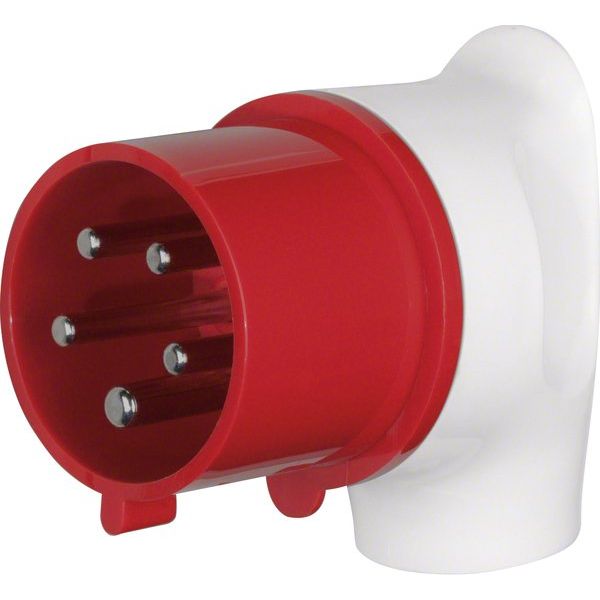 Berker - CEE-Stecker (IEC 60309) CEE-Winkelstecker 5-polig 578201 32A Verbind.systeme