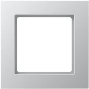 Jung - Abdeckrahmen Rahmen 1-fach alu AC 581 AL waage/senkrecht