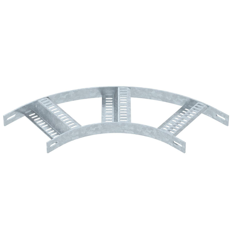 OBO Bettermann - Bogen für Kabelleiter Bogen SLZB 90 200 FT 90Grad B210mm