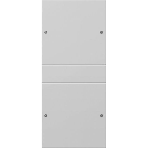 Gira - Bussystem-Tastwippe Wippenset 2-f. 2182015 1+1 grau lack