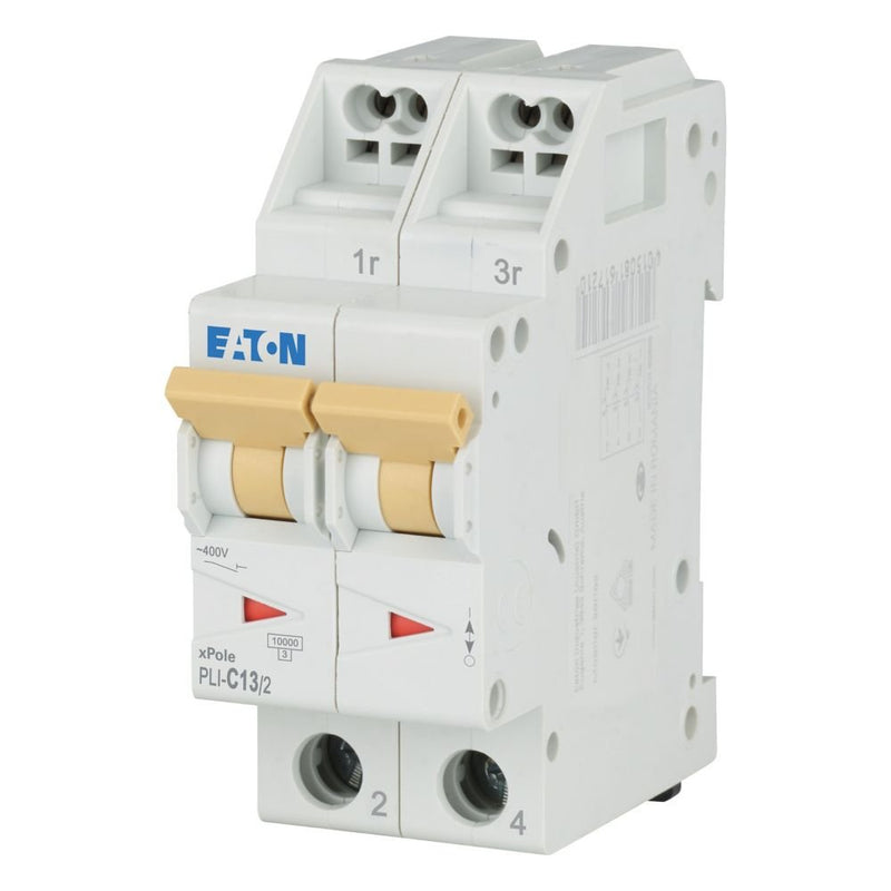 Eaton - Leitungsschutzschalter PLI-C13/2 C 13A, 2p Steckkl