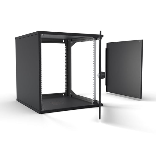 Enoc - Netzwerkgehäuse 19" Basic Wandschrank W3 12-6-VD-S 12HE, 600mm Tief, sw