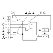 Eberle Controls - Raumthermostat/Uhrenthermostat Klimaregler KLR-E 7012