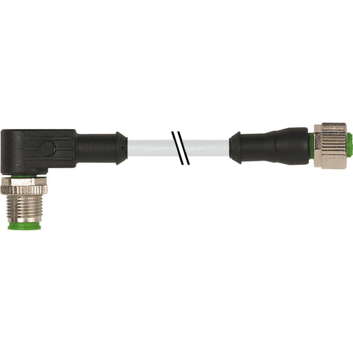 Murrelektronik - Konfektioniertes Sensor-Aktor-Kabel M12 St.gew. / M12 Bu.ger. 7000-40201-2340150 1,5m, PUR-OB4x0,34gr