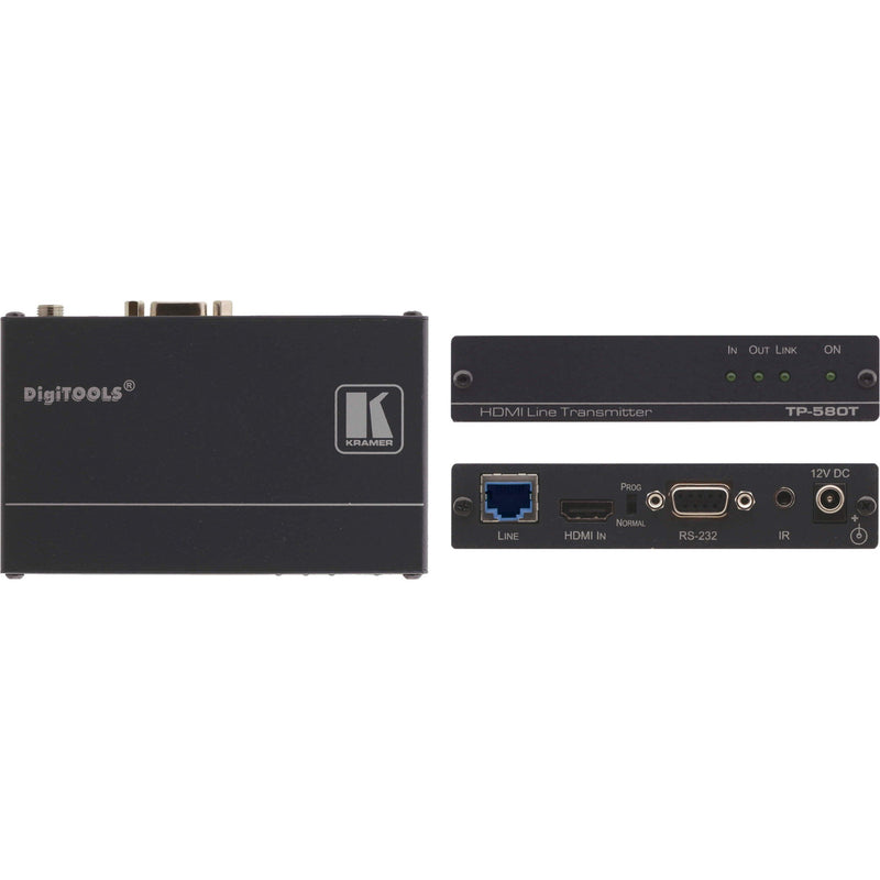 Kramer - Netzwerkadapter Twisted Pair Übertrager TP-580T f.4K 60 4:2:0 UHD