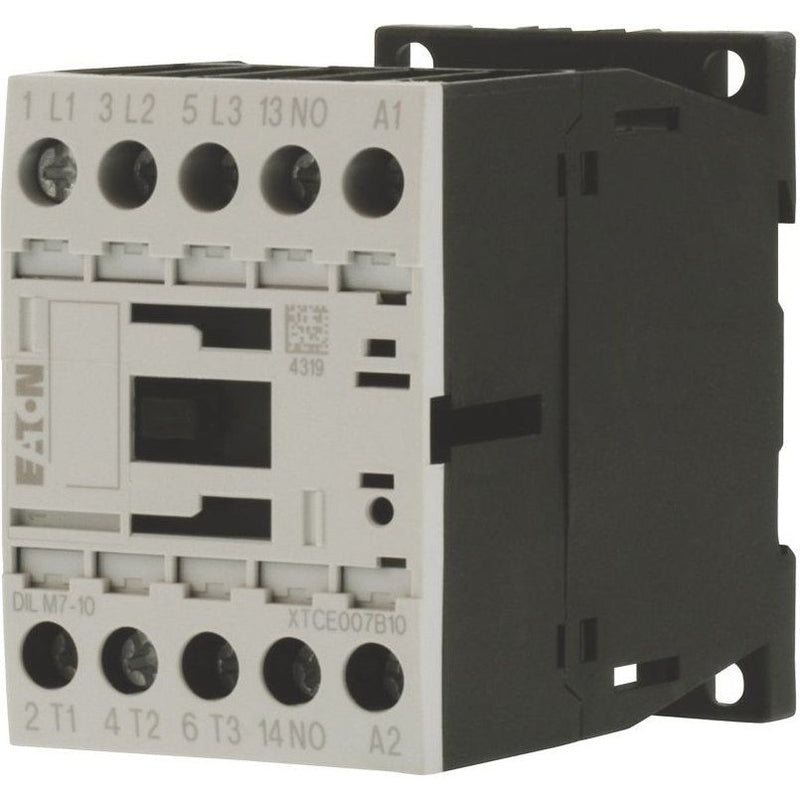 Eaton - Leistungsschütz zum Schalten von Wechselstrom Leistungsschütz DILM7-10(12VDC) 1S 3kW/400V,DC