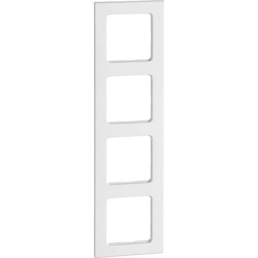 Peha - Abdeckrahmen Rahmen 4-fach alu D 20.674.702 T waage/senkrecht