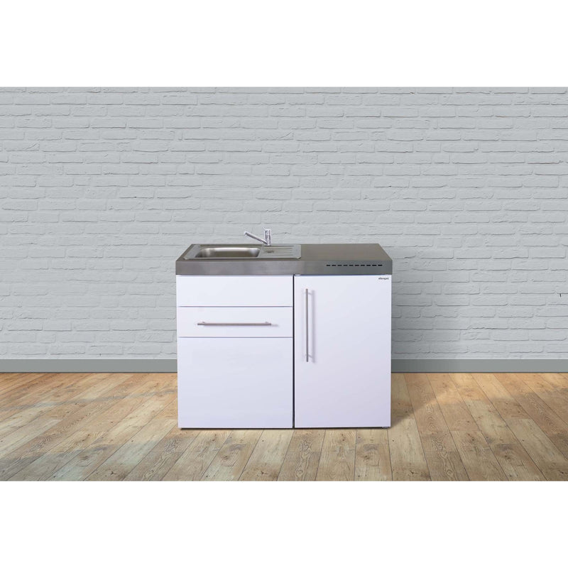Stengel - Mini-Küche Miniküche Premiumline MP110SKSKSreBliS weiß