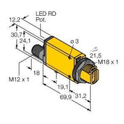 Turck - Lichtleitersensor/Lichtleiterverstärker Lichtleiter-Sensor SM312FPQD