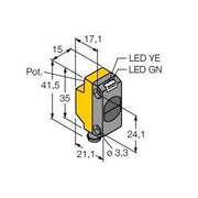 Turck - Lichttaster energetisch Opto Sensor QS18VP6DLQ7 Lichttaster − 1 Stück