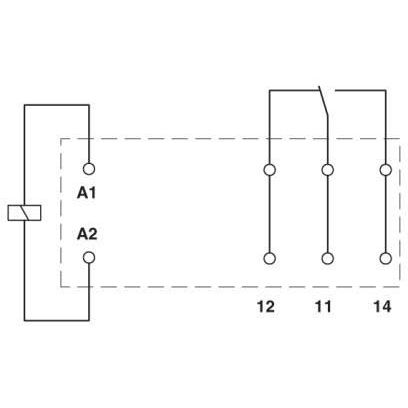 Phoenix Contact - Schaltrelais Einzelrelais REL-MR-120AC/21HC/MS − 10 Stück