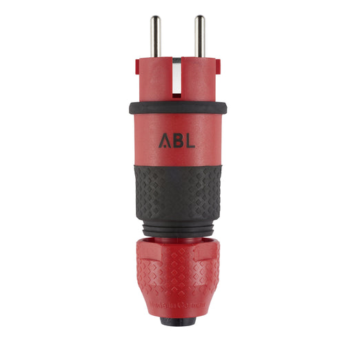 ABL - Schutzkontaktstecker Pro Stecker 100000069 1530 SK+F/B SV rt-sw