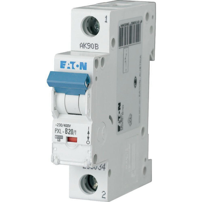 Eaton - Leitungsschutzschalter LS-Schalter m.Beschrift. PXL-B20/1 B 20A, 1p
