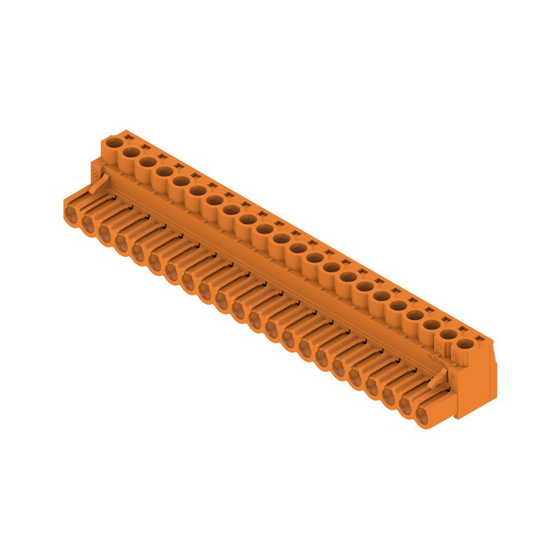 Weidmüller - Kabelsteckverbinder für Leiterplattensteckverbinder Verbinder 5.00mm BLZP 5.00#1954280000 − 12 Stück
