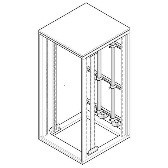 Schroff - Stiel/Profilschiene C-Profil 30114801 − 6 Stück