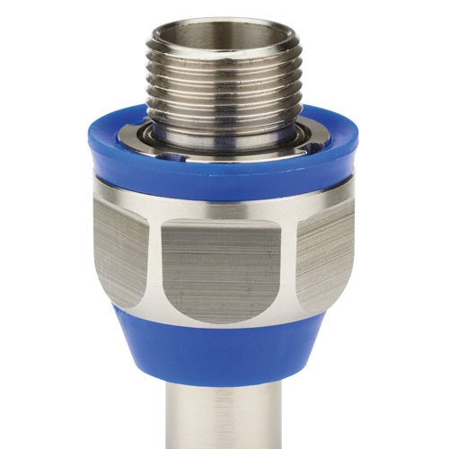 Flexa - Metall-Schutzschlauch-Verschraubung Metallverschraubung US-FOOD #0608800020 AD 1/2Z, M20x1,5 − 10 Stück