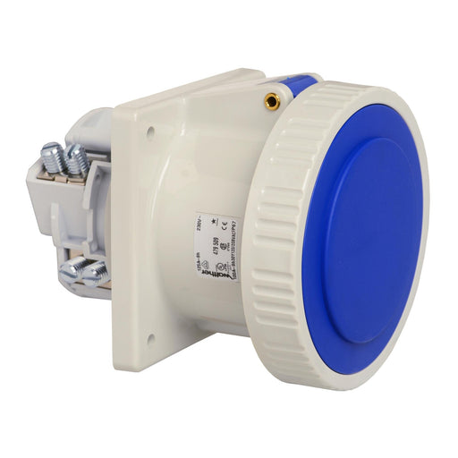 Walther Werke - CEE-Anbausteckdose (IEC 60309) Anbaudose gerade 125A 479509 5P 230V 9h IP67 − 1 Stück
