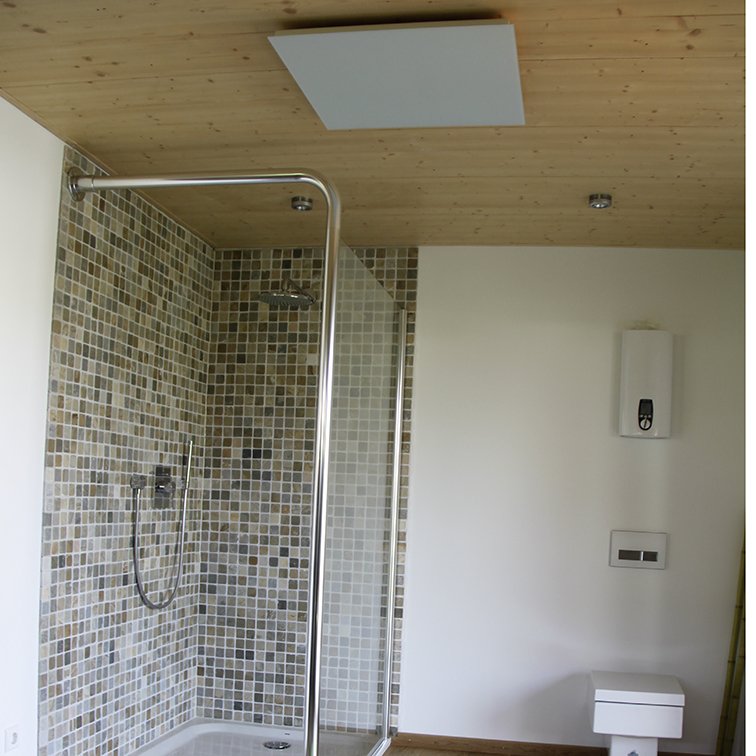 Vitramo - Infrarot-Strahlungspaneel Decken-Heizelement VH10050 1000x500x26mm 1210W