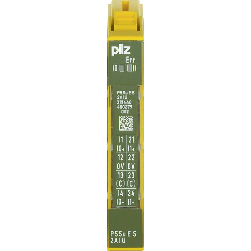 Pilz - Feldbus, Dez. Peripherie - Analoges Ein-/Ausgangs-Modul Elektronikmodul PSSu E S 2AI U − 1 Stück