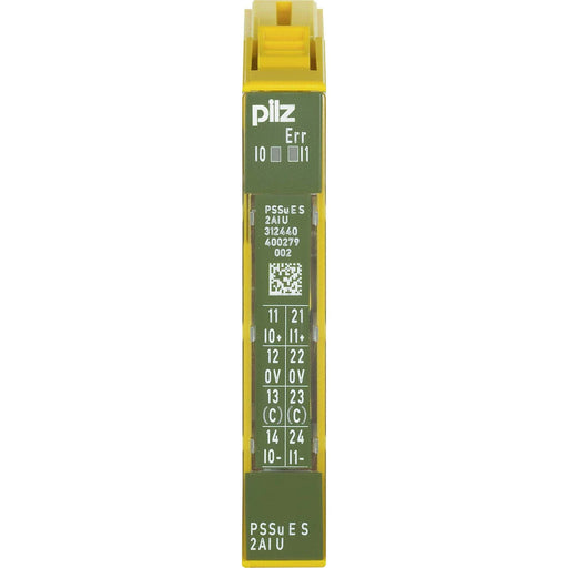 Pilz - Feldbus, Dez. Peripherie - Analoges Ein-/Ausgangs-Modul Elektronikmodul PSSu E S 2AI U − 1 Stück